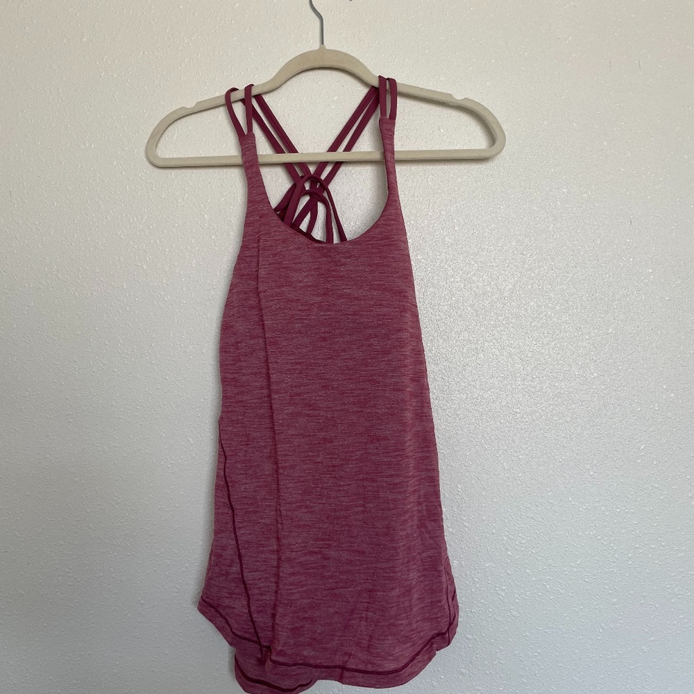 Lululemon Tank top and Built-in sports bra